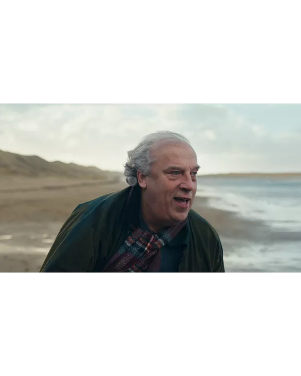 Anton kijkend naar Tobi met mond open